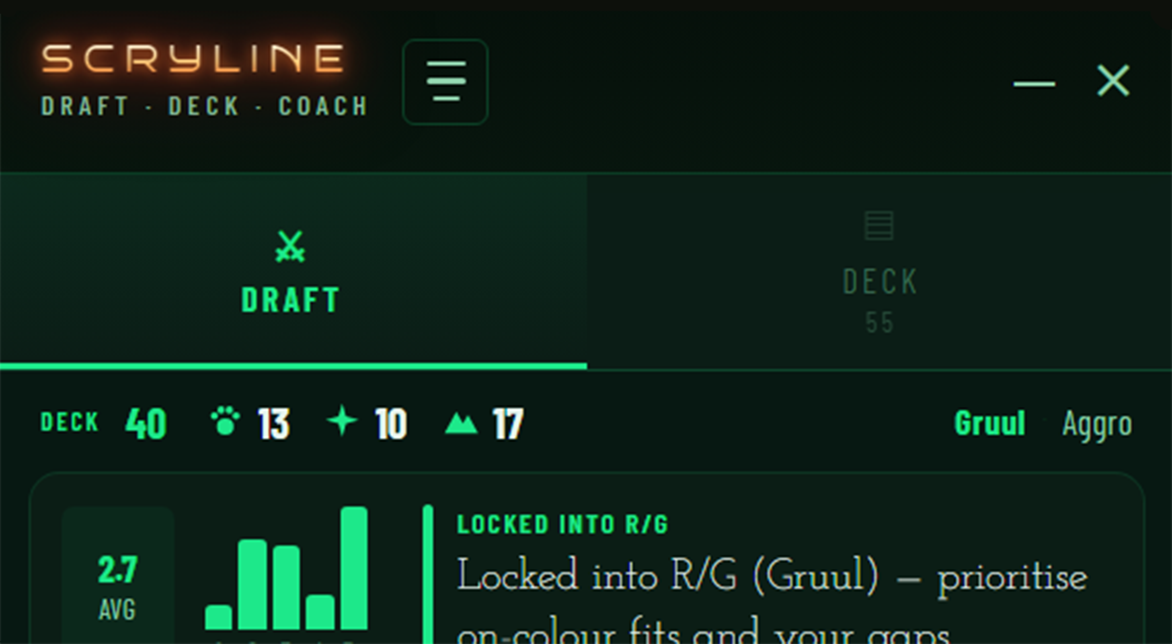 Scryline homepage